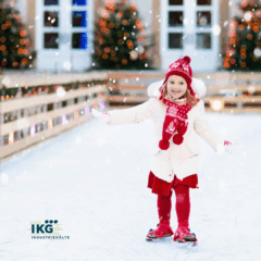 IKG for Kids: Der Aufbau einer mobilen Eisbahn