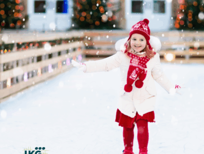 IKG for Kids: Der Aufbau einer mobilen Eisbahn