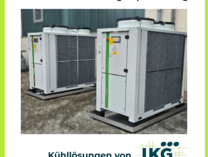 Kältelösungen von IKG Industriekälte für die Spritzgussproduktion